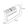 Aer conditionat fara unitate externa ARGO APOLLO, 8500BTU, de Perete, WIFI, Racire, Incalzire, Clasa energetica A, Telecomanda, Timer, Agent frigorific ecologic R32