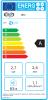 Aer conditionat mobil ARGO IRO, 10000 BTU, Racire,  Clasa energetica A, Telecomanda,  Control digital, Auto-diagnosticare, Timer, Dezumidificare, Autorestart, Tub evacuare inclus, Portabil