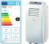 Aer conditionat mobil ARGO RELAX,10000 BTU, Telecomanda, Display, Clasa A, Filtru lavabil, Auto restart, Dezumidificare, Timer, Functia Sleep, Tub evacuare inclus, Eco