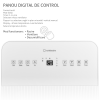 Aer conditionat portabil, Turbionaire Revigo 9, 9000 BTU, Clasa A, Eco, Kit de evacuare aer inclus, Adaptor ferestre culisante, Flapsuri multi directionale, Timer, Sleep, Dezumidificare
