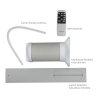 Aer conditionat portabil, Turbionaire Revigo 9, 9000 BTU, Clasa A, Eco, Kit de evacuare aer inclus, Adaptor ferestre culisante, Flapsuri multi directionale, Timer, Sleep, Dezumidificare