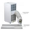 Aer conditionat mobil, Turbionaire Revigo 10, 10000 BTU,  Clasa A, Eco, Kit de evacuare aer inclus, Adaptor ferestre culisante, Flapsuri multi directionale, Timer, Sleep, Dezumidificare