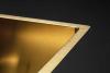 Chiuveta FALMEC COMO 70 Gold,1 Cuva, Adancime 200mm, AISI 304 otel inoxidabil, Radius 12mm, Fibra fonoabsorbantă, Orificiu de preaplin, Sistem drenaj fara imbinari FALMEC, Auriu