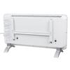 Convector electric de podea/perete Argo Minimal Week 1500W, Timer saptamanal,Instalare pe perete,  IP24, Termostat digital, Telecomanda,  2 trepte de putere, Display LED