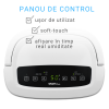 Dezumidificator de aer Turbionaire Smart 12 eco - 12 l/24h, Garantie 3 ani, Panou de control digital , Higrostat incorporat, Timer, Auto Restart, Filtru lavabil,  Silentios