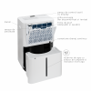 Dezumidificator Turbionaire LEVI 20 ION, 20 l/24h, Purificare prin Ionizare, Silentios, Garantie 3 ani, Rezervor 4.5l, Control digital tactil, Indicator luminos LED umiditate, Timer, Auto-restart
