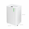 Dezumidificator Turbionaire LEVI 20 ION, 20 l/24h, Purificare prin Ionizare, Silentios, Garantie 3 ani, Rezervor 4.5l, Control digital tactil, Indicator luminos LED umiditate, Timer, Auto-restart Dezumidificator Turbionaire LEVI 20 ION, 20 l/24h, Purificare prin Ionizare, Silentios, Garantie 3 ani, Rezervor 4.5l, Control digital tactil, Indicator luminos LED umiditate, Timer, Auto-restart