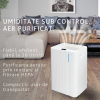 Dezumidificator Turbionaire LEVI 20 ION Clean, 20 l/24h, Purificare prin Ionizare, Filtru Hepa, Silentios 41 dB, Garantie 3 ani, Rezervor 4.5l, Control digital tactil, Indicator luminos LED umiditate, Timer, Auto- restart