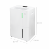 Dezumidificator Turbionaire LEVI 40 WIFI ION, 40 l/24h, Purificare prin Ionizare, Conectivitate WIFI, Garantie 3 ani, Rezervor 5.3l, Control digital tactil, Indicator luminos LED umiditate, Timer, Auto- restart