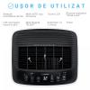 Dezumidificator si Purificator Turbionaire SENSO 12 Clean, 12 l/24h, Filtru Turbionaire T-Clean HEPA + Carbon, Silentios 36 dB, Garantie 3 ani, Rezervor 2l, 120 m³/h, Indicator Luminos Umiditate, Timer