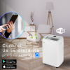 Dezumidificator Turbionaire SENSO N20 WiFi, 20 l/24h, WiFi, Purificare prin ionizare, Silentios 41 dB, Rezervor 4.5l, 180 m³/h, Flaps automat, Control electronic, Timer, Display digital, Control tactil, Garantie 3 ani, 