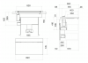 Hota cu aspiratie din blat, FALMEC BRERA, L=89cm, Clasa A++, 800m³/h, Plita integrata inductie, 9 niveluri+ Boost, Double Bridge, Mod Automat, Functia Chef, Control tactil si Slider, Senzor Pan, Blocare pentru copii,  Garantie 5 ani, Fabricatie Itali