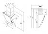 Hota de perete cu sistem NRS de Reducere a Zgomotului, FALMEC ARIA, Culoare neagra, Nivel de zgomot maxim 53dB, L=80 cm, 800mc/h, Garantie 5 ani, Fabricatie Italia