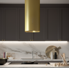 Hota de perete FALMEC POLAR Gold, 800 mc/h, Culoare Auriu, Iluminare LED, Garantie 5 ani, Fabricatie Italia