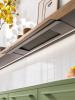 Hota de perete FALMEC SHELF 120cm, BLACK, Tehnologie Multi-air, Functionare in Evacuare, Integrare verticala, Control touch, Fara motor, Fabricatie Italia. Garantie 5 ani,