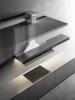 Hota de perete FALMEC SHELF 120cm, BLACK, Tehnologie Multi-air, Functionare in Evacuare, Integrare verticala, Control touch, Fara motor, Fabricatie Italia. Garantie 5 ani,
