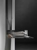 Hota de perete FALMEC SHELF 120cm, BLACK, Tehnologie Multi-air, Functionare in Evacuare, Integrare verticala, Control touch, Fara motor, Fabricatie Italia. Garantie 5 ani,