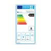 Hota de perete Kompatic by Turbionaire Alvia 60 KALVW60, Motor Brushless 450 mc/h, Clasa A+++, Filtre carbon incluse, Timer, Touch Control, Reminder curatare filtre, Iluminare LED, 3 viteze + Boost, Inox