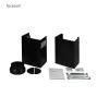 Hota de perete Kompatic by Turbionaire Eloise 60 KELSW60B, Motor 800 mc/h, WIFI, Clasa A+++, Control prin Gesturi si Touch, Functie curatare aer, Reminder curatare filtre, Dubla aspiratie, Filtre carbon incluse, Iluminare LED, 3 viteze+Boost/SuperBoo