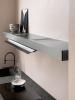 Hota de perete FALMEC SHELF 120cm, BLACK, Motor 500 m3/h, Tehnologie Multi-air, Functionare in recirculare, Integrare verticala, Control touch, Fabricatie Italia. Garantie 5 ani, 