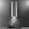 Hota de perete Turbionaire Dot 35 Wall, Motor brushless 800 mc/h, Clasa A++, Control electronic, Iluminare LED 4000K, 3 viteze + Boost, Filtru Aluminiu in 5 straturi, Design minimalist, Inox