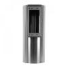 Hota de perete Turbionaire Dot 35 Wall, Motor brushless 800 mc/h, Clasa A++, Control electronic, Iluminare LED 4000K, 3 viteze + Boost, Filtru Aluminiu in 5 straturi, Design minimalist, Inox