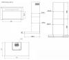 Hota de perete Turbionaire Elva 90 TEV90WS, Motor Brushless 800 mc/h, Clasa A++, Functionare automata, Senzor monitorizare temperatura, Functie curatare aer, LED-uri ajustabile, 3 viteze, Boost si Super boost, Aspiratie perimetrala, 90 cm, Inox