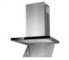 Hota de perete Turbionaire Elyn 60 TEY60W, Motor Brushless 800 mc/h, Clasa A++, Inox, Iluminat LED ajustabil, Control touch, 3 viteze +Boost si Super Boost, Aspiratie perimetrala, 60 cm, inox