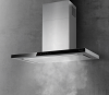 Hota de perete Turbionaire Elyn 90 TEY90W, Motor Brushless 800 mc/h, Clasa A++, Inox, Iluminat LED ajustabil, Control touch, 3 viteze, Boost si Super Boost, Aspiratie perimetrala, 90 cm, Inox