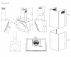 Hota de perete Turbionaire Lisa 60 Wall Black, Motor brushless 800 mc/h, Clasa A++, Quick Timer, Display digital, Control tactil, Iluminare LED 4000K, Aspiratie circulara, 3 viteze + Boost, Filtru Aluminiu in 5 straturi