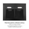 Hota de perete Turbionaire Maeve 60 TMVW60B, Motor Brushless 450 mc/h, Clasa A+++, Filtre carbon incluse, Timer, Touch Control , Iluminare LED, 3 viteze + Boost, Negru Hota de perete Turbionaire Maeve 60 TMVW60B, Motor Brushless 450 mc/h, Clasa A+++, Filtre carbon incluse, Timer, Touch Control , Iluminare LED, 3 viteze + Boost, Negru