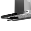 Hota de perete Turbionaire Tech 90 Pro TTE90WPS, Motor 800 mc/h, Clasa A++, Functionare automata, Senzor monitorizare temperatura, Functie curatare aer, Iluminare LED, 3 viteze, Boost si Super boost, 90 cm, Inox