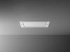 Hota de plafon FALMEC STELLA L=120, Fara motor, Alba, Telecomanda, Dynamic LED Light, Garantie 5 ani, Fabricatie Italia, Aspiratie perimetrala