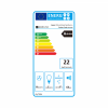 Hota Kompatic by Turbionaire, Riva 60 KRV60BI, Incorporabila sub corpul suspendat, Motor Brushless 800mc/h, Clasa A+++, Filtre Baffle Avansate, Touch Control, Refulare verticala/orizontala, 3 viteze, Boost si Super Boost, Neagra