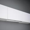 Hota Incorporabila FALMEC MOVE, L=120 cm, Motor 800 mc/h, Sticla culoare alba, Garantie 5 ani, Fabricatie Italia, Dynamic LED, Timer