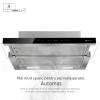Hota incorporabila telescopica Kompatic by Turbionaire Novia 60 KNA60TS, Motor Brushless 800 mc/h, Panou Telescopic Automat cu Control prin Gesturi, Clasa A+++, Touch, 3 viteze + Boost & Super Boost, Iluminare LED, Timer, Inox