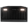 Hota incorporabila Turbionaire Chef 50 Pro Black THC50BPB, Motor Brushless 800 mc/h, Clasa energetica A++, Filtre Baffle Avansate negre, Colector de grasimi, Control electronic, Iluminare Led, 3 viteze+Boost, 50 cm, neagra