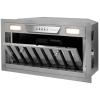 Hota incorporabila Turbionaire Chef 50 Pro THC50BPS, Motor Brushless 800 mc/h, Clasa energetica A++, Filtru Baffle Avansat din inox, Colector de grasimi, Control electronic, Iluminare Led, 3 viteze+Boost, 50 cm, inox