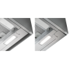 Hota incorporabila Turbionaire Enia 60 Plus TNP60BS, Motor Brushless 800mc/h, WIFI, Clasa A+, Functie curatare aer, Reminder curatare/schimbare filtru, Control tactil pe panoul mobil, Refulare verticala/orizontala, Finisaj Inox