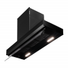 Hota incorporabila Turbionaire Enia 90 Plus TNP90BB, Motor Brushless 800mc/h, WIFI, Clasa A+, Functie curatare aer, Reminder curatare/schimbare filtru, Control tactil pe panoul mobil, Refulare verticala/orizontala, Finisaj negru