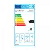 Hota incorporabila Turbionaire Selena 50 Black, Motor 600 mc/h, Iluminare LED 4000K, 3 viteze, Control electronic, Filtru grasimi Aluminiu in 5 straturi