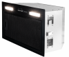 Hota incorporabila Turbionaire Selena 50 Black, Motor 600 mc/h, Iluminare LED 4000K, 3 viteze, Control electronic, Filtru grasimi Aluminiu in 5 straturi