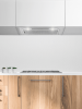 Hota incorporabila Turbionaire Selena 50, Motor 600 mc/h, Iluminare LED 4000K, 3 viteze, Control electronic, Filtru grasimi din Inox si Aluminiu in 5 straturi