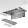 Hota incorporabila Turbionaire Thea 50 RC, Motor 800 mc/h, Clasa A+, Motor brushless, Control prin Gesturi si Touch, Telecomanda, Iluminare LED 4000K, Aspiratie perimetrala, 3 viteze + Boost, Filtru Inox si Aluminiu in 5 straturi