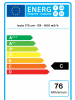 Hota Insula cu sistem NRS de reducere a zgomotului FALMEC LUMEN ISOLA  175 cm, versiune dreapta, Debit de aer 800mc/h, Fabricatie Italia, Aspiratie perimetrala ,Garantie 5 ani