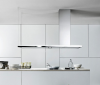 Hota Insula cu sistem NRS de reducere a zgomotului FALMEC LUMEN ISOLA  175 cm, versiune dreapta, Debit de aer 800mc/h, Fabricatie Italia, Aspiratie perimetrala ,Garantie 5 ani