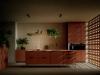 Hota insula Falmec Light, L=180 cm, Filtru Carbon Zeo, Bronze, Tehnologie Multi-Air Fabricatie Italia, Garantie 5 ani, 500mc/h, Iluminare LED, Telecomanda inclusa, Sistem de comunicare wireless intre plita si hota Falmec 
