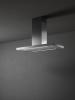 Hota insula FALMEC PLANE PLUS L=120 cm, Culoare Inox, Motor 800 mc/h, Sistem de comunicare wireless intre plita si hota Falmec, Aspiratie perimetrala, Iluminare LED dimabila si Dynamic Control electronic, Fabricatie Italia, Garantie 5 ani