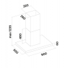Hota insula FALMEC PLANE PLUS  L=90 cm,Culoare Inox, Motor 800 mc/h, Sistem de comunicare wireless intre plita si hota Falmec, Aspiratie perimetrala, Iluminare LED dimabila si Dynamic Control electronic, Fabricatie Italia, Garantie 5 ani