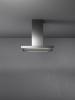 Hota Insula FALMEC PLANE PLUS NRS L=90 cm, cu Sistem de Reducere a Zgomotului, Culoare Inox, Motor 800 mc/h, Sistem de comunicare wireless intre plita si hota Falmec, Aspiratie perimetrala, Iluminare LED dimabila si Dynamic Control electronic